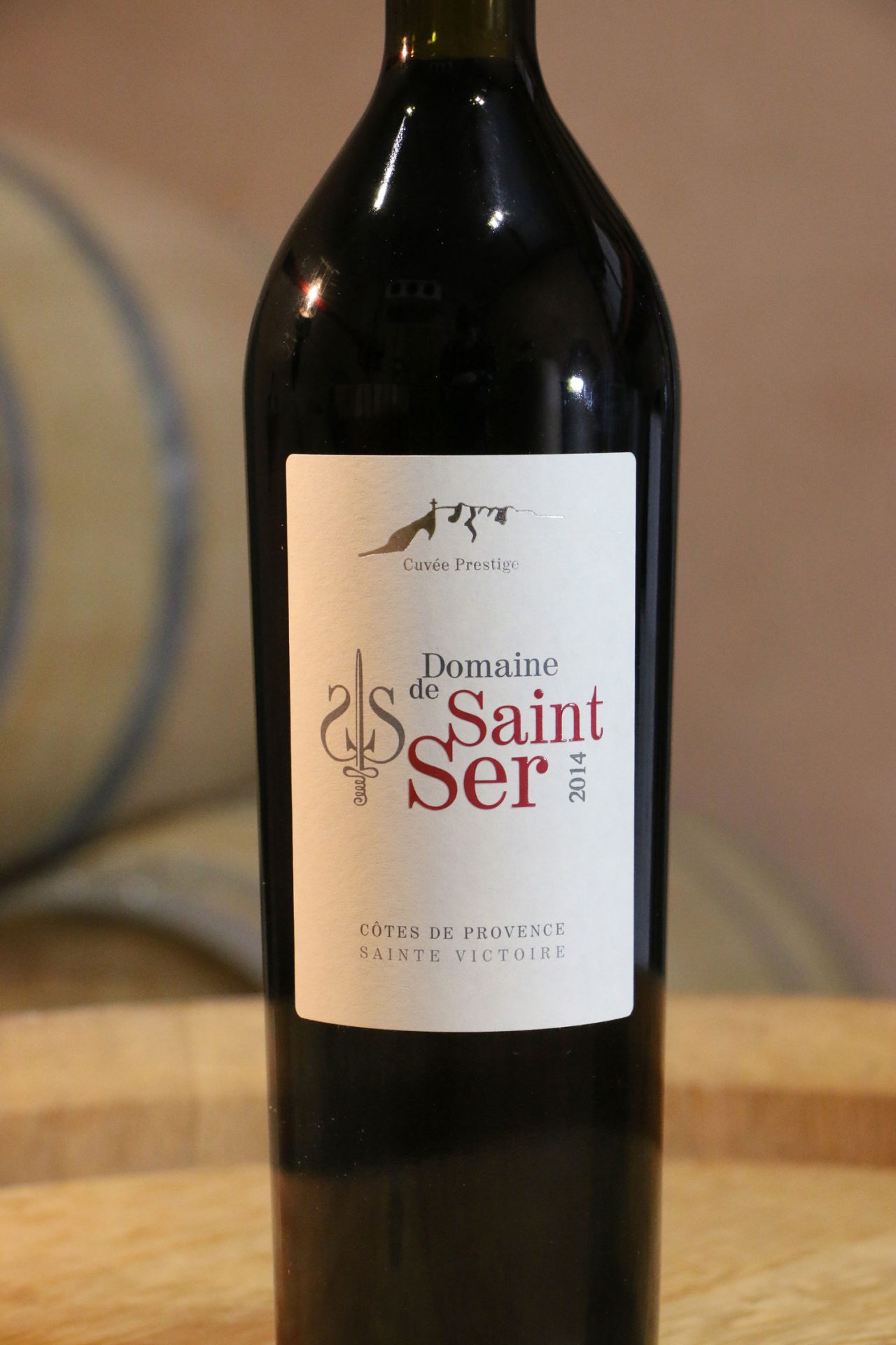 Cuvée Prestige rouge 19 Domaine de Saint Ser Aix en provence